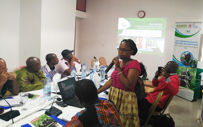 Photo: FODER's RTM Coordinator shares challenges and successes from Cameroon | Credit: Élodie Barralon